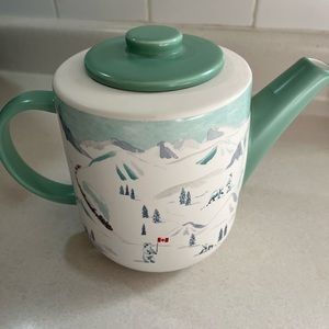 Indigo Polar Express Teapot BNIB.